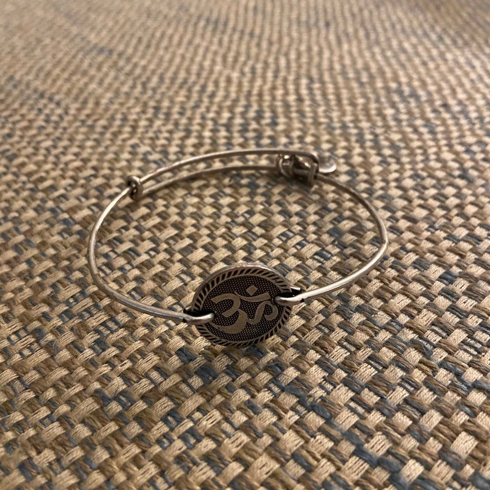 2/$10 Alex and Ani "Om" Bangle